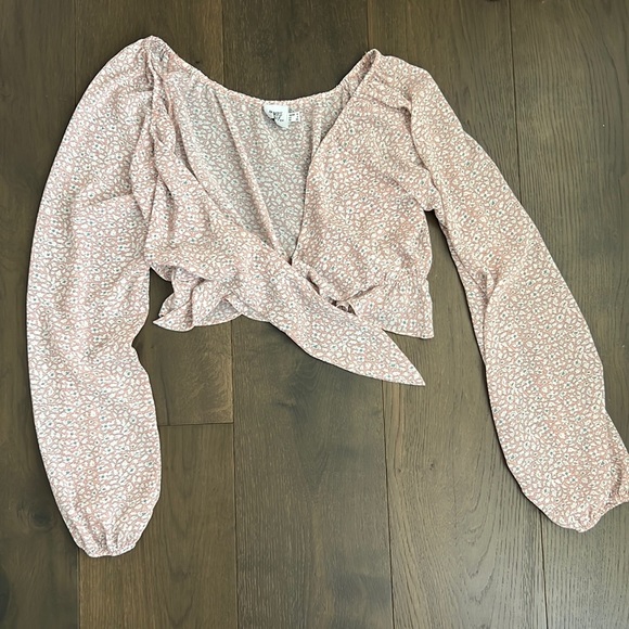 Princess Polly Tops - princess polly pink design long sleeve